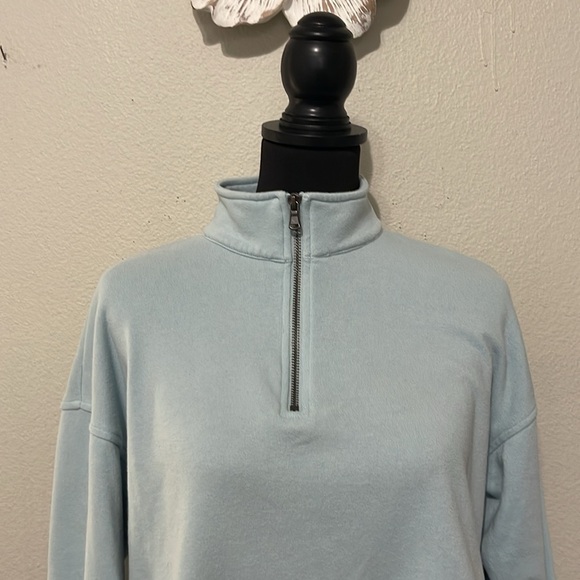 AMERICAN EAGLE QUARTER ZIP SWEATSHIRT - Picture 4 of 8